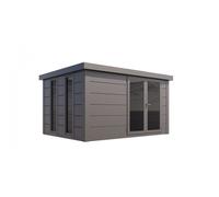 Caseta de Jardin metálica NH14 Iluminado | Antracita | 388 x 298 - NOVO HABITAT