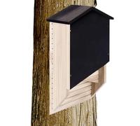 Caseta de madera para murciélagos al aire libre para murciélagos - Refugio de madera para murciélagos al aire libre, decoración de madera, refugio y para ganar