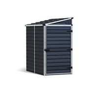 Caseta de policarbonato skylight de 117.5x203x175 cm y 2.1 m2 con 1 mm espesor y doble puerta abatible canopia by palram