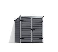 Caseta de policarbonato voyager de 139.2x146.5x90 cm y 1.3 m2 con 1 mm espesor y doble puerta abatible canopia by palram