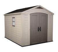 Caseta de resina factor de 256.5x243x332 cm y 8.1 m2