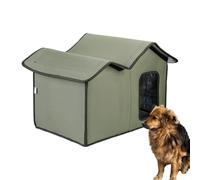Caseta exterior para gatos - Refugio para gatos de exterior - Refugio temporal impermeable para camping, jardín, balcón
