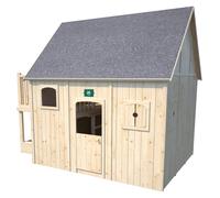 Caseta infantil de madera duplex 306x150x193 cm