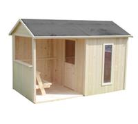 Caseta infantil de madera jazz 143x130x242 cm