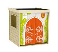 Caseta infantil de madera princesa 125x130x124 cm