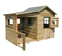Caseta infantil hacienda de madera 191x191 cm