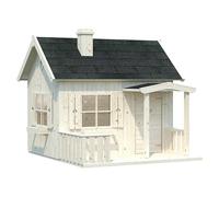 Caseta infantil Otto con terraza (L x An x Al: 233 x 254 x 219 cm, Vidrio, Natural)