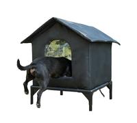 Caseta para gatos - 45 cm de invierno al aire libre plegable | Oxford 600D PVC resistente a las heladas, refugio impermeable para perros callejeros y pequeños | Esta casa es perfecta para la seguridad