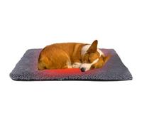 Caseta para gatos autocalentante, 61 x 45 cm, cojín lavable y autocalentante, base antideslizante, impermeable, relax en interiores, camping al aire libre, viajes y senderismo
