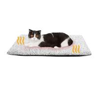 Caseta para gatos autocalentante, 61 x 45 cm, cojín lavable y autocalentante, base antideslizante, impermeable, relax en interiores, camping al aire libre, viajes y senderismo