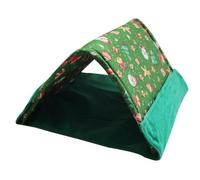 Caseta para hurones - 2 en 1 triangular para el sueño | Casa para animales pequeños | Para pequeños animales domésticos como hurón conejo y dragones barbudos recinto para la casa y para el rincón del