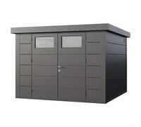 Caseta para jardín Classico 3030 (Medidas ext. (An x Pr): 318 x 318 cm, Acero, Antracita, Sin set)