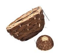 Caseta para pájaros, tejida a mano, casa de colibrí, hoven para periquitos, dale a tu jardín una revisión respetuosa con las plumas con nuestra casa para pájaros