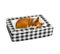 Caseta para perros pequeños, cama suave y relajante para dormir y mimar a los animales domésticos - Caseta para cachorros para perros pequeños con fondo antideslizante - Apto para salón, dormitorio