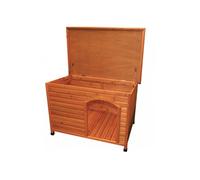 Caseta para perros Trixie Natura color marrón