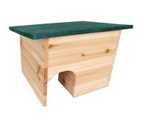 Caseta para Ranas de Madera Choza de Erizo Igelhotel Hotel Igelquartier Igelnest