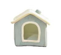 Casetas para gatos de interior, semienclosed Kitten Bed, Covered Cat Bed Cave, Soft Winter Pet House with Removable Cushion, Waterproof Pet Furniture For Cats, Dogs And Other Pets
