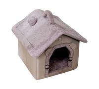 Casetas para gatos para uso interior, cueva para el sueño, cortina reforzada - Cueva para gatos | Para cachorros y gatitos animales domésticos perros de pequeño tamaño para viaje al exterior e