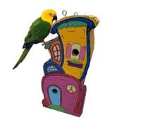 Casetas para pájaros | Cajas para exteriores de madera resistente a la intemperie adecuado para casa, jardín, exterior, árbol, balcón, pared y exterior