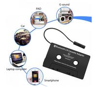 Casete adaptador Bluetooth 5.0 con manos libres para automóvil