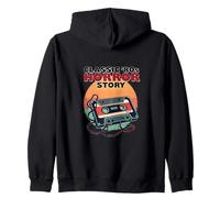 Casete clásico de la Historia de Terror de los años 80 Sudadera con Capucha