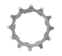 Casete de Velocidades para Bicicleta 10 Velocidades 12t de Acero Plata | Repuesto para Bicicleta y Bici Eléctrica, Compatibilidad Versátil, Mejora la Transmisión Pedaleo