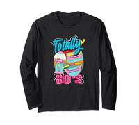 Casete Retro Vintage de Regreso a los 80 Totally 80's Manga Larga