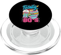 Casete Retro Vintage de Regreso a los 80 Totally 80's PopSockets PopGrip para MagSafe
