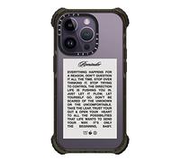 CASETiFY Top Girl Studio - Funda de ultra impacto para iPhone 14 Pro [5X grado militar probado contra caídas/protección contra caídas de 11 pies] - It's Only The Beginning, Baby by Top Girl Studio,