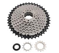 Casette de 9 velocidades 12-42T para bicicleta eléctrica, volante de aleación de aluminio con diseño esqueletizado, casette ligero para e-bike que ofrece cambios suaves y una