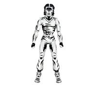 Casey jones black & white version scale action figura 18 cm teenage mu