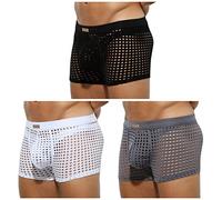 Casey Kevin Calzoncillos Transparentes Hombre Ropa Sexy Hombre Boxer Hombre Transparente Malla Interior