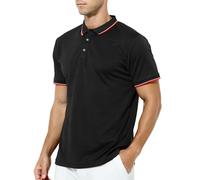 Casey Kevin Pequeño Polo Hombre Manga Corta, Polo T-Shirt Camiseta Hombre, Deporte Golf Camisa Poloshirt Verano T-Shirt