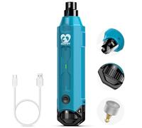 Casfuy Rectificadora de Garras para Perros de 6 velocidades, el último Molinillo de Garras para Mascotas, súper silencioso, Recargable, Tijeras eléctricas para Garras para Perros Grandes, medianos y