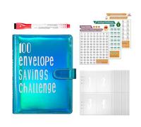 Cash Envelope System, Budget Binder, Saving Money Tracker, Fun Money Challenge, Financial Organization Binder, Fun Money Challenge Book With Cash Envelopes and Tracker