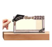 Cash Holder Box, Collectible Multi Purpose Organizer, Wooden Graduation Money Case, Decorative Keepsake Container for College, University, Students, Son, Daughter, Party, Birthday