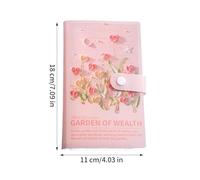 Cash Planner - Organizer Wallet for Wealth | Hundred Day System with Numbered Sleeves & Artistic Bindings for Parents, Students, Seniors and Siblings Decorative Accounting Notebook