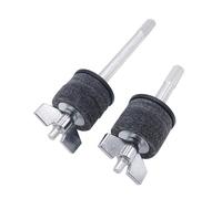 CashBeat Juego de apiladores de platillos de 4 y 5.7 pulgadas con rosca de 8 mm, accesorios para instrumentos de percusión, tuerca de ala incluida, perfecto para bateristas y percusionistas