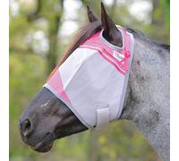 Cashel Estándar Crusader Fly Mask con Ribete Rosa, Beneficios cáncer de Mama - Todos los tamaños, Horse, Rosado