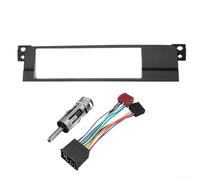 CashMuch 1 panel adaptador de radio DIN con arnés de cableado para BMW Serie 3 E46 1998-2005, adaptador de ajuste de audio para salpicadero