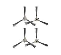 CashMuch 4 cepillos laterales de repuesto de plástico para limpieza mejorada para Cecotec para Conga 2290 Uum, accesorios de pieza de robot limpiador
