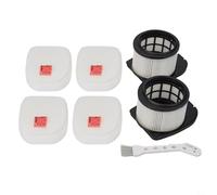 CashMuch Accesorios de filtro de vacío para Shark IZ400 IZ400UKT IZ420 Stratos Series, kit completo de filtro de fieltro de espuma con cepillo para limpieza del hogar