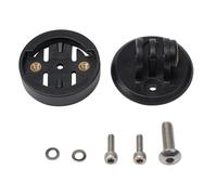 CashMuch Adaptador de montaje para ordenador de bicicleta para Garmin y para cámaras GoPro Sport, kit de base de nailon con espaciadores y tornillos