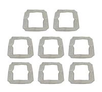 CashMuch Almohadillas de microfibra de alta densidad para ECOVACS WINBOT para MINI, paño de limpieza de ventanas de robot lavable