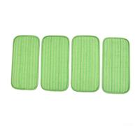 CashMuch Almohadillas de microfibra reutilizables de 30,5 cm, lavables a máquina, para Swiffer WetJet para laminado de azulejos de madera dura y para suelos de vinilo, color verde