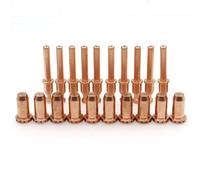 CashMuch Asma Elte 9-0096 y boquilla 9-0094 para soplete cortador Sl40, kit de 20 piezas con 10 puntas y 10 eltes, compatible con Thermal Dynamics Cutmer 42/4200/12+ Series