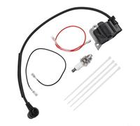 CashMuch Bobina de encendido de repuesto para motosierras RY3714 y RY3716, parte 309266001, kit completo con bota de chispa y bridas