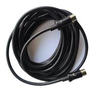 CashMuch Cable de interfaz de audio DIN de 13 pines para coche para Clarion y para Kenwood unidad principal arnés de cableado instalación directa negro 5 m
