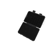 CashMuch Caja de herramientas sellada hermética e impermeable con espuma a prueba de golpes para herramientas de hardware, cámaras e investigación de campo, color negro