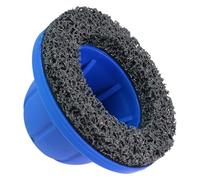 CashMuch Cepillo de limpieza de 150 mm con taza de molienda para cubos de rueda de coche, para 1500 RPM, discos de carburo de silicio para tornillos de descalcificación y superficies metálicas